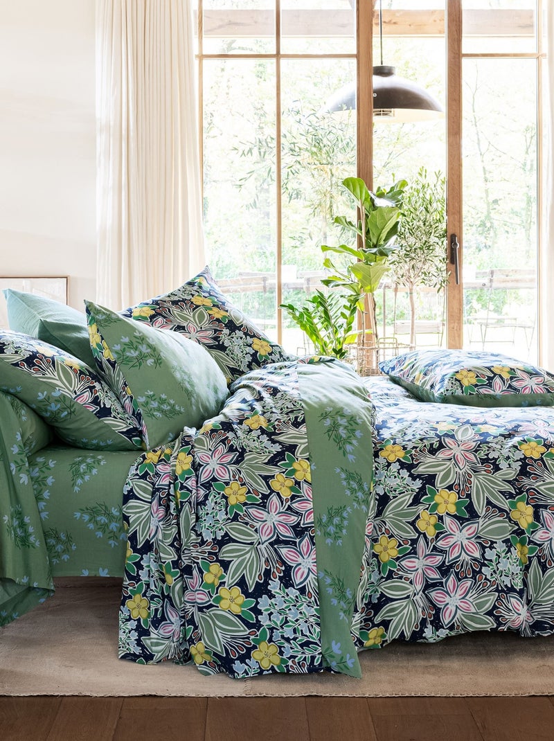 Becquet - Taie traversin CUEILLETTE en coton Multicolore - Kiabi