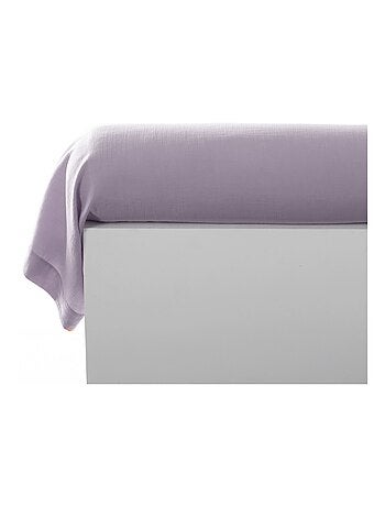 Becquet - Taie traversin DOUBLE GAZE en coton