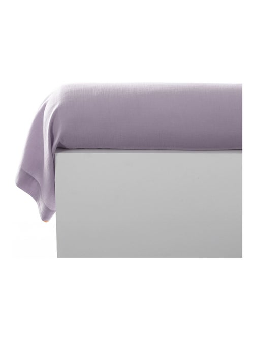 Becquet - Taie traversin DOUBLE GAZE en coton - Kiabi