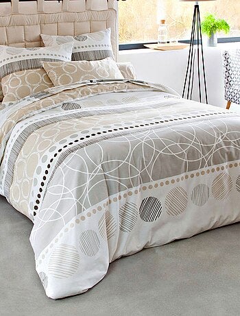 Becquet - Taie traversin EXPRESSO POLYCOTON en coton