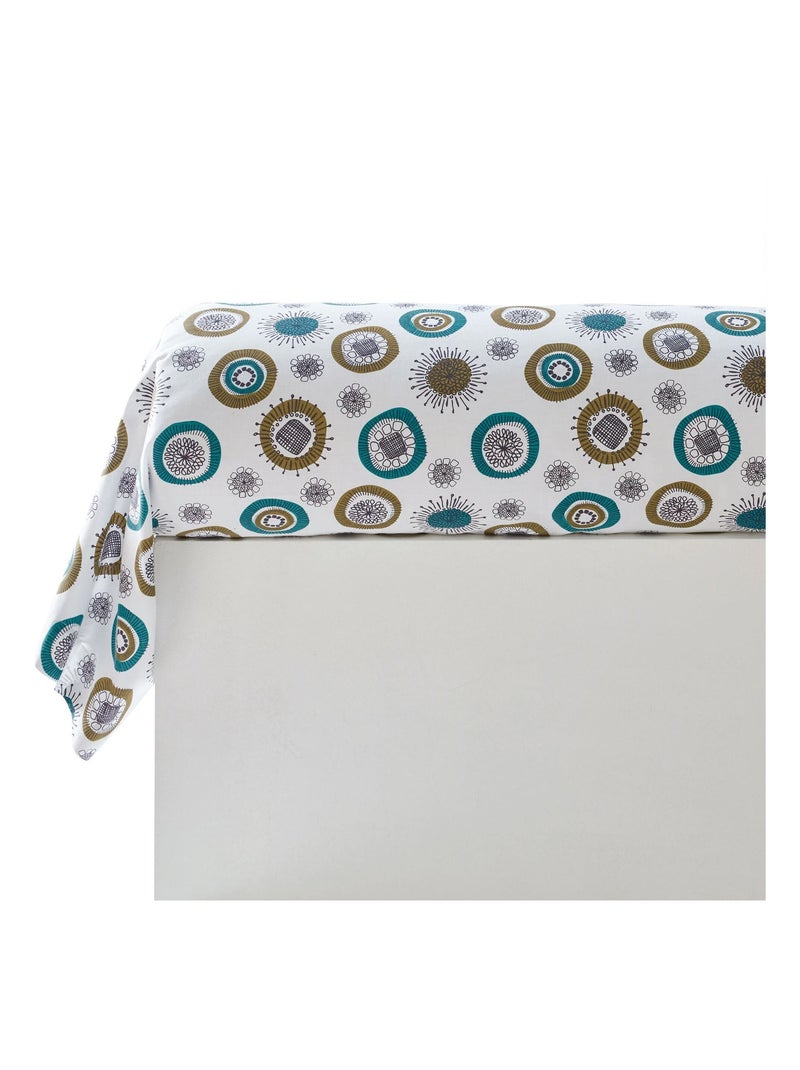 Becquet - Taie traversin FIFTY en coton Bleu - Kiabi