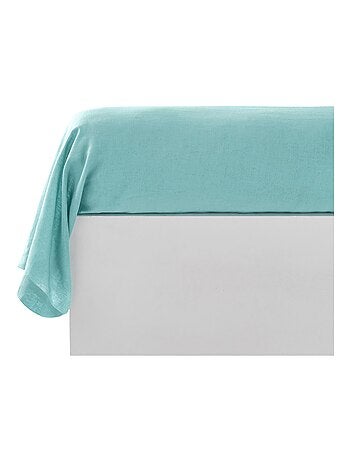 Becquet - Taie traversin Gamme unie lin prélavé en lin