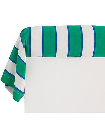 Becquet - Taie traversin GREEN SPRING en coton