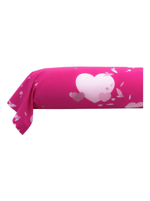 Becquet - Taie traversin HEART TREE en coton - Kiabi