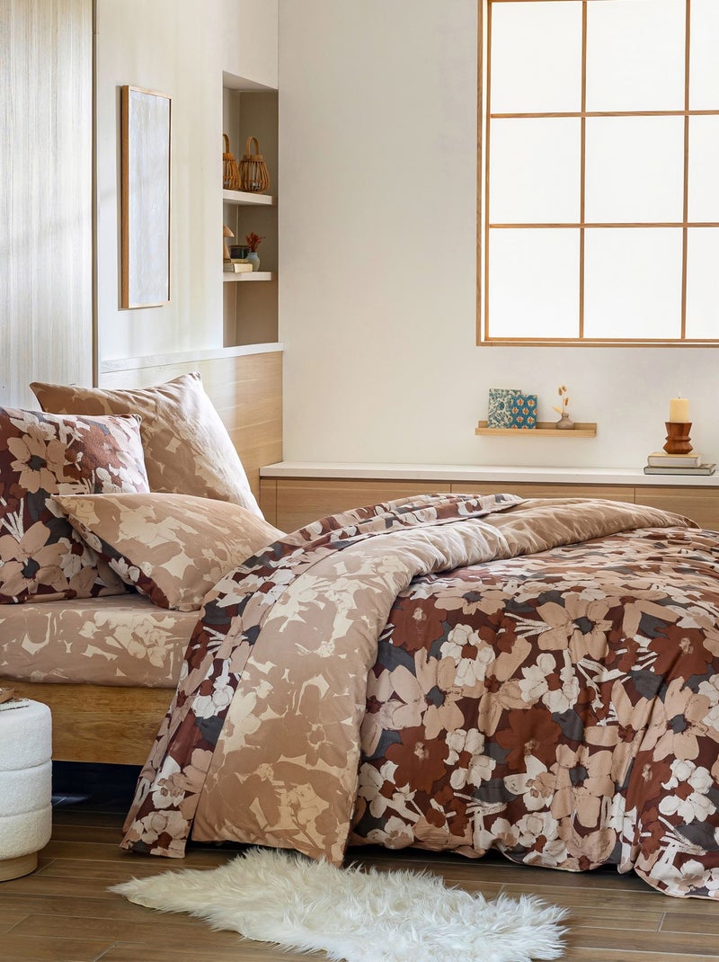 Becquet - Taie traversin NOTE D'OR en coton Beige - Kiabi