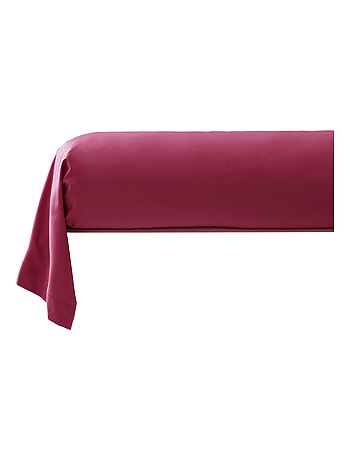 Becquet - Taie traversin POLYCOTON UNI LAURÉAT en coton