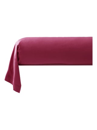 Becquet - Taie traversin POLYCOTON UNI LAURÉAT en coton