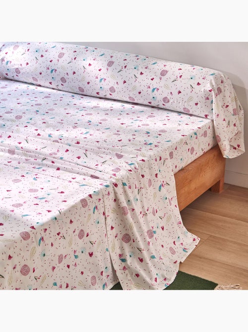 Becquet - Taie traversin ROSE MENTHOL en coton - Kiabi Becquet - Taie traversin ROSE MENTHOL en coton - Kiabi
