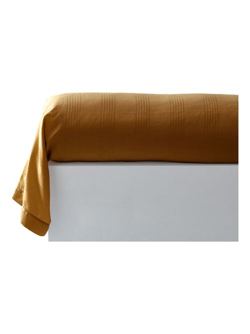 Becquet - Taie traversin SATIN RAYE/UNI en coton - Kiabi