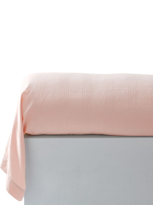 Becquet - Taie traversin SATIN RAYE/UNI en coton - Kiabi Becquet - Taie traversin SATIN RAYE/UNI en coton - Kiabi