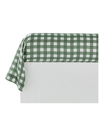 Becquet - Taie traversin VICHY en coton