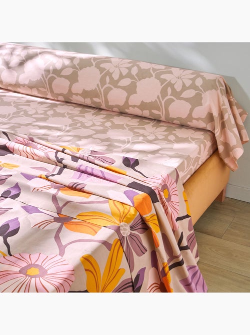 Becquet - Taie traversin VINTAGE en coton - Kiabi