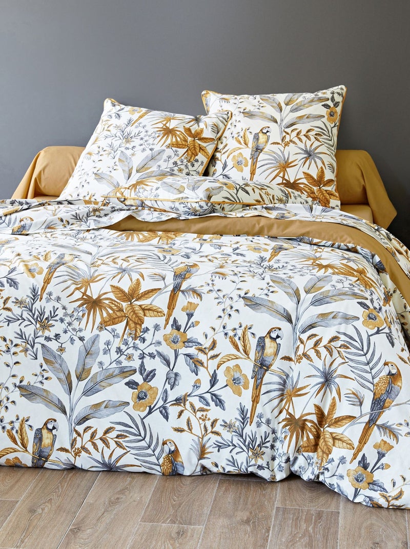 Becquet - Taie traversin YOUYOU en coton Marron cappuccino - Kiabi