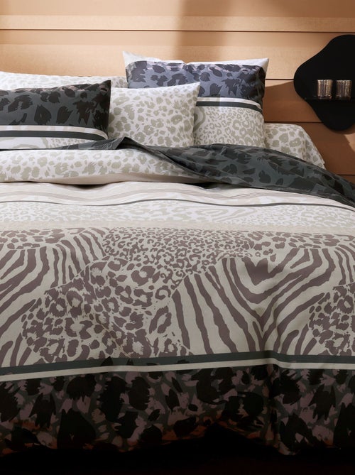 Becquet - Taie traversin ZEBRA en coton - Kiabi
