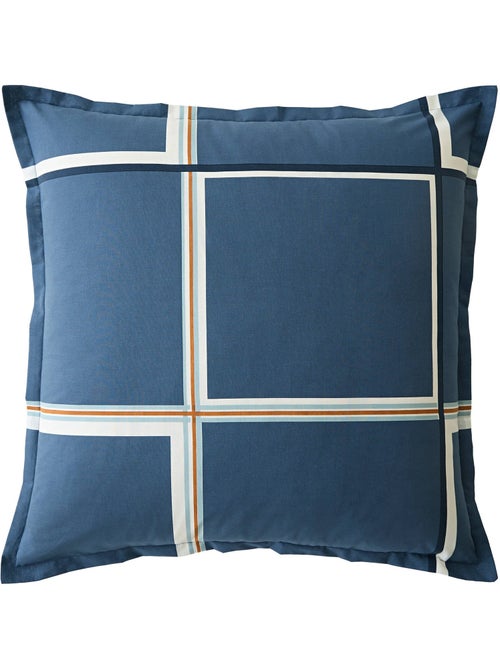 Becquet - taie volant bibus bleu en coton - Kiabi Becquet - taie volant bibus bleu en coton - Kiabi