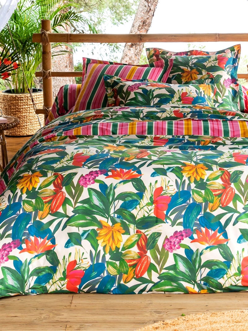 Becquet - Taie volant BRESIL en coton Multicolore - Kiabi