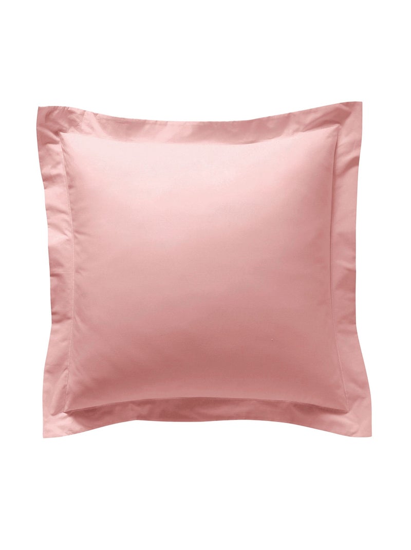 Becquet - Taie volant COTON UNI LAURÉAT en coton Rose clair - Kiabi