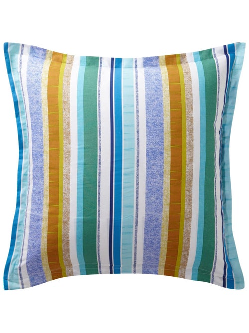 Becquet - Taie volant FESTIVE en coton - Kiabi