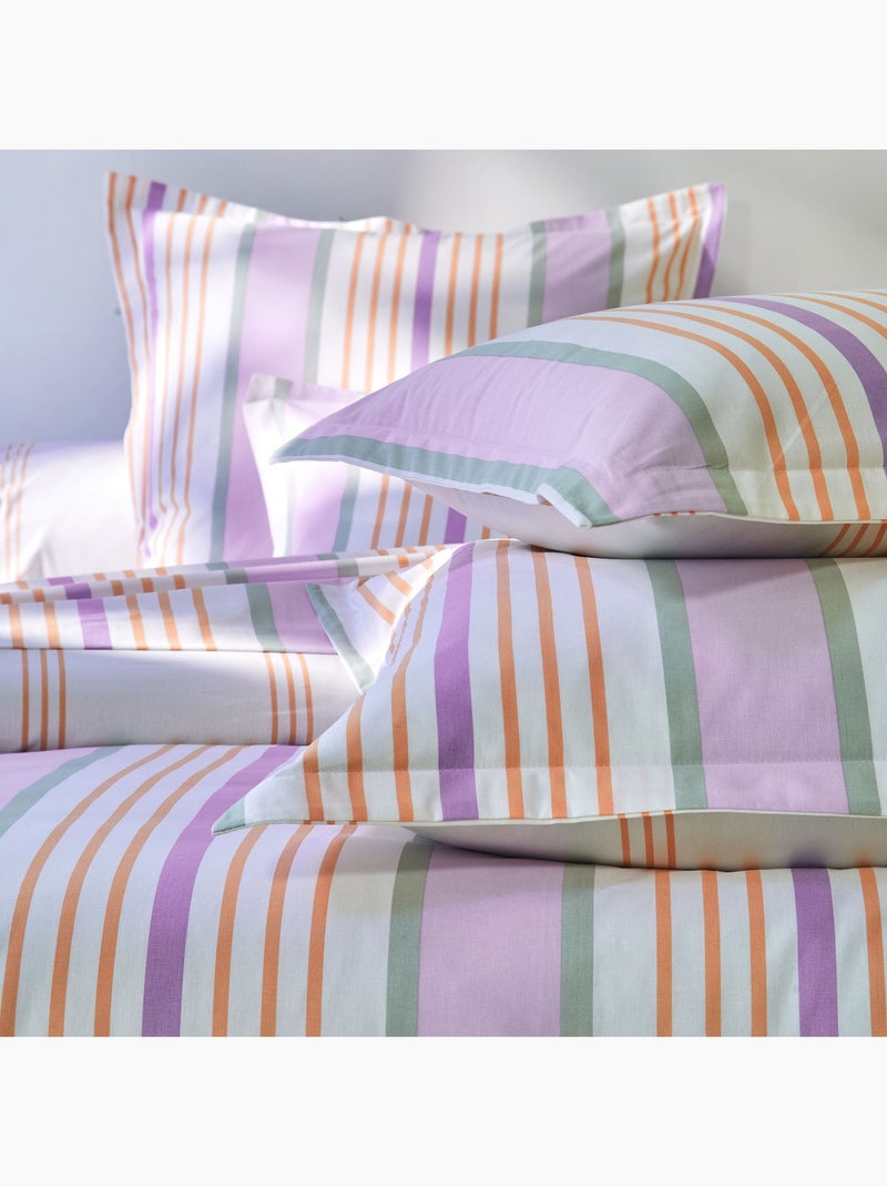 Becquet - Taie volant HARMONIE en coton Multicolore - Kiabi