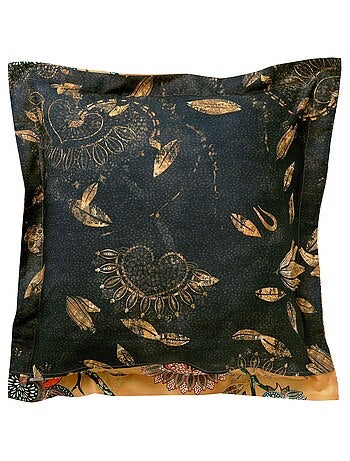 Becquet - taie volant jardin extra satin en coton