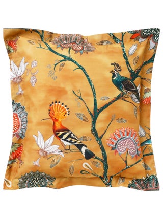 Becquet - Taie volant JARDIN EXTRA SATIN en coton