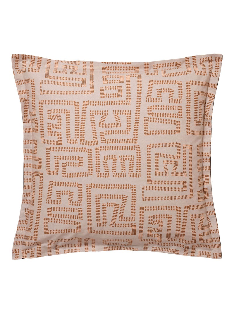Becquet - Taie volant NAKUPENDA en coton Beige - Kiabi