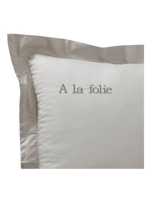 Becquet - Taie volant PERCALE 2015 en coton - Kiabi Becquet - Taie volant PERCALE 2015 en coton - Kiabi