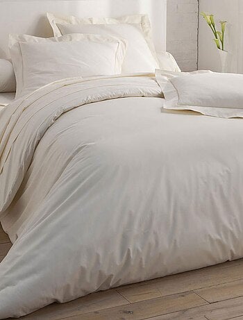 Becquet - Taie volant PERCALE 2015 en coton