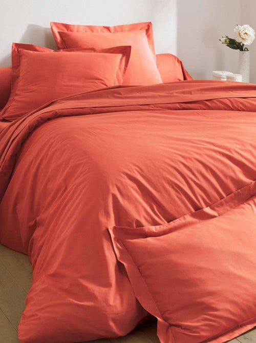 Becquet - Taie volant PERCALE 2015 en coton - Kiabi