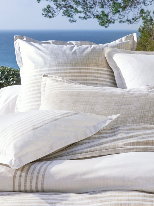 Becquet - Taie volant PLONGEOIR en coton - Kiabi