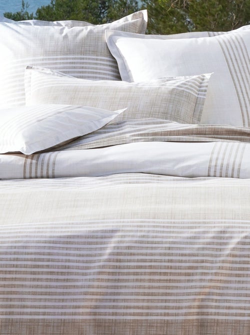 Becquet - Taie volant PLONGEOIR en coton - Kiabi