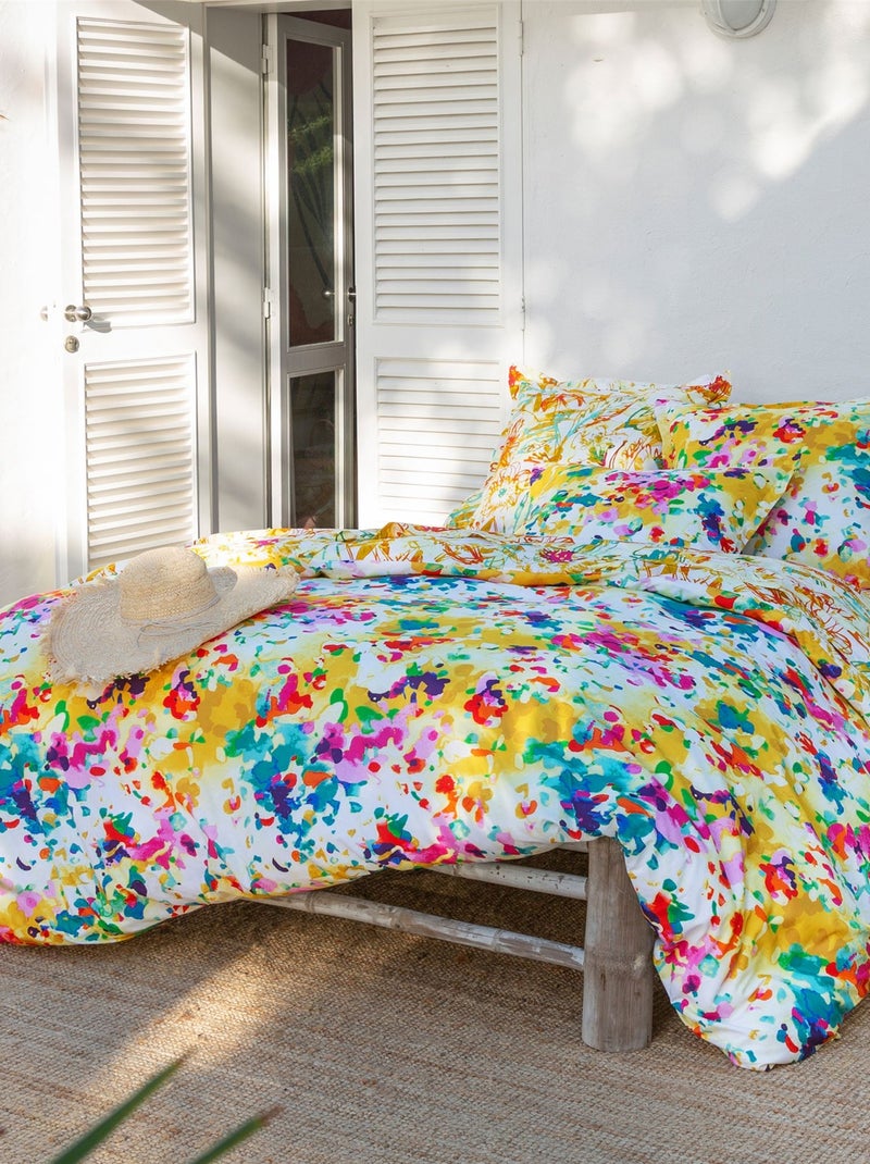 Becquet - Taie volant ROMY en coton Multicolore - Kiabi