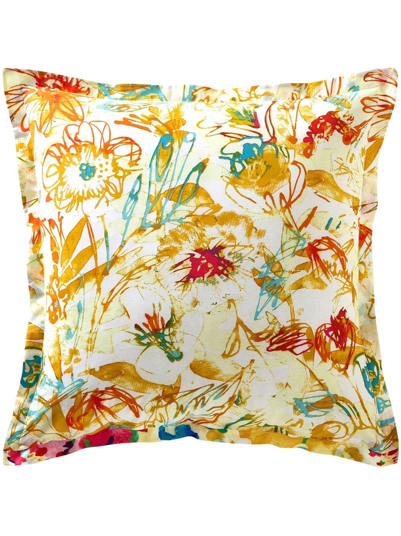 Becquet - Taie volant ROMY en coton Multicolore - Kiabi