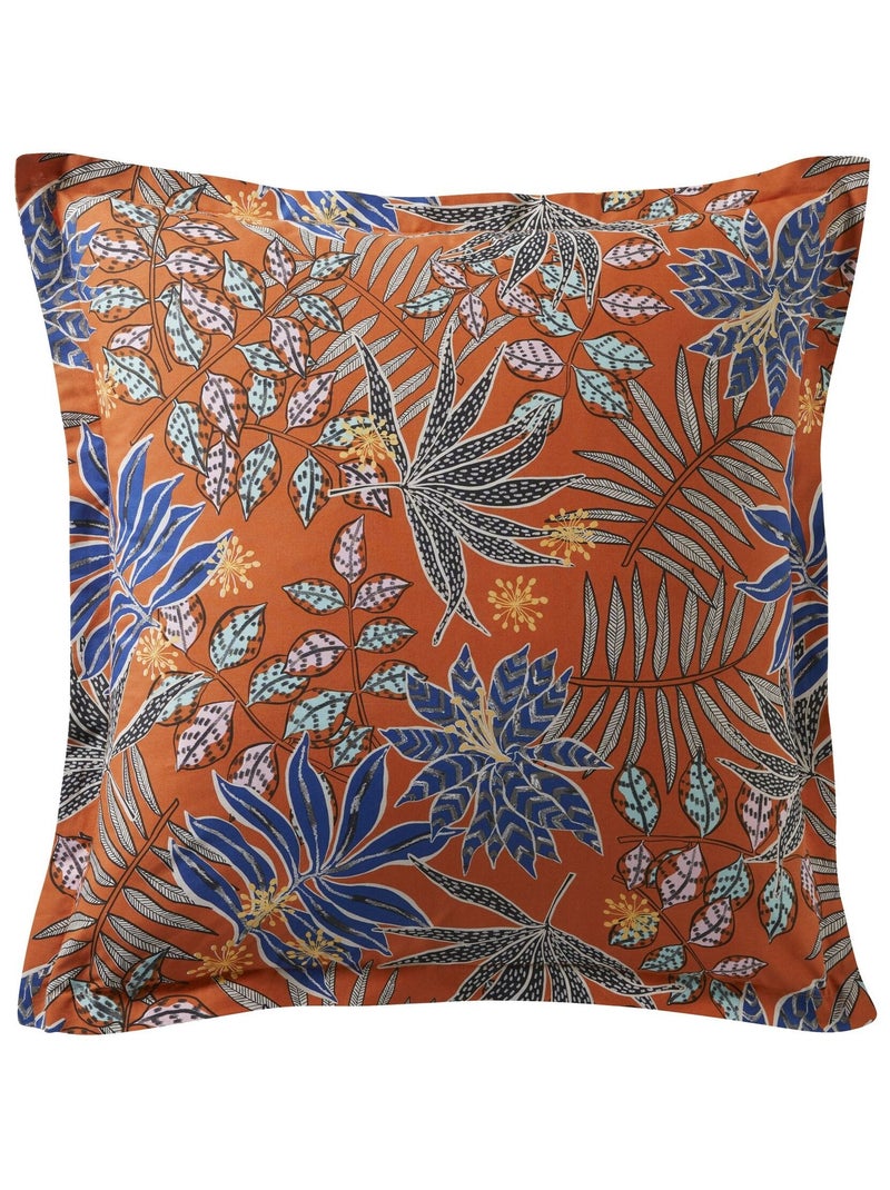 Becquet - Taie volant TERRE WAX en coton Multicolore - Kiabi