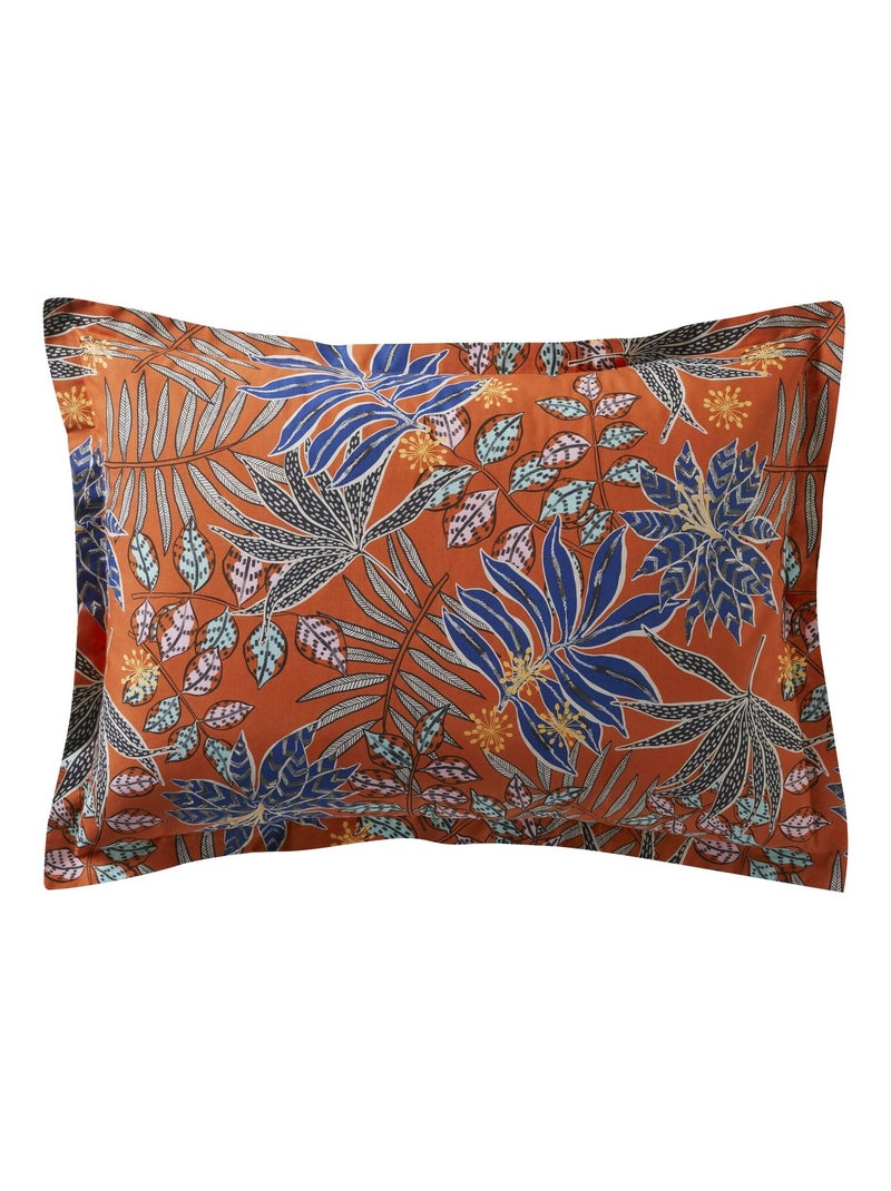 Becquet - Taie volant TERRE WAX en coton Multicolore - Kiabi