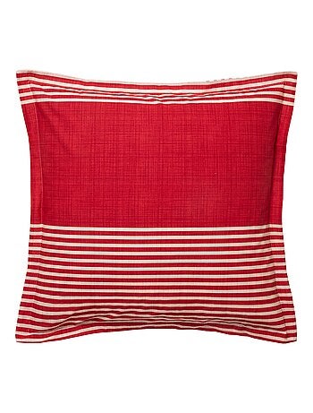Becquet - taie volant toboggan en coton