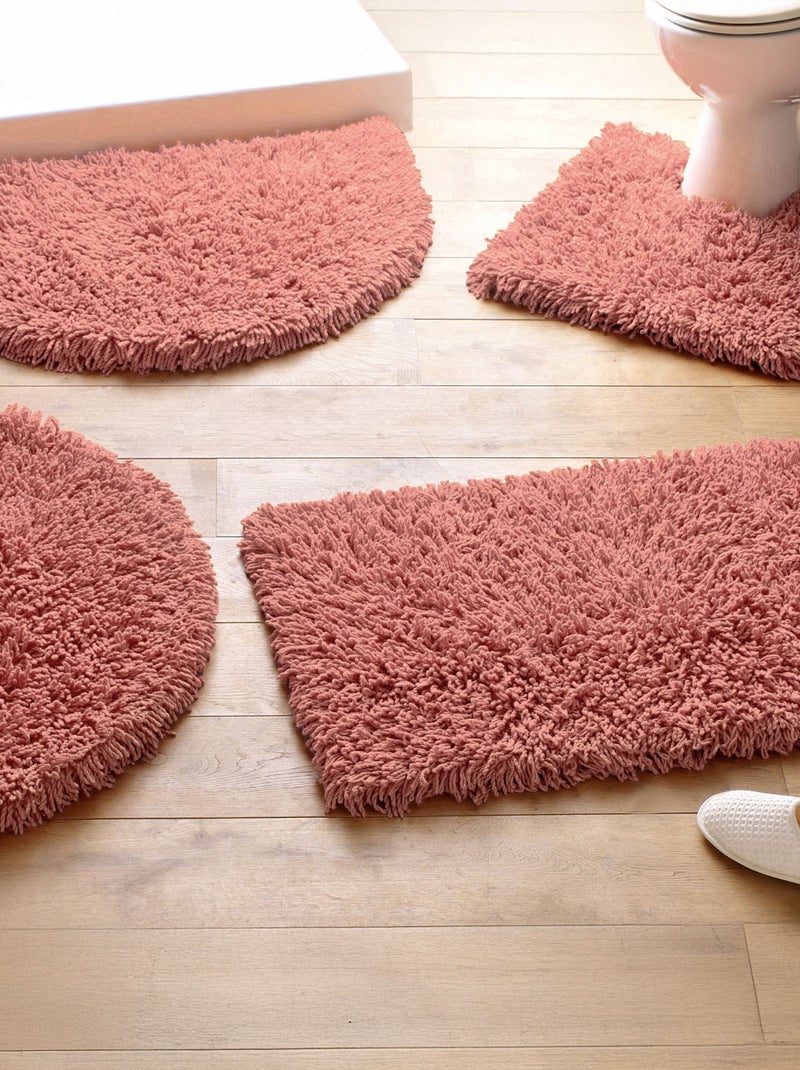 Becquet - Tapis 1/2 lune COTON CONFORT en coton Terracotta - Kiabi