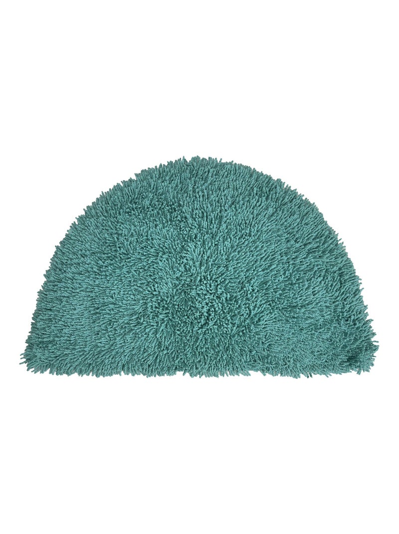 Becquet - Tapis 1/2 lune COTON CONFORT en coton Vert clair - Kiabi