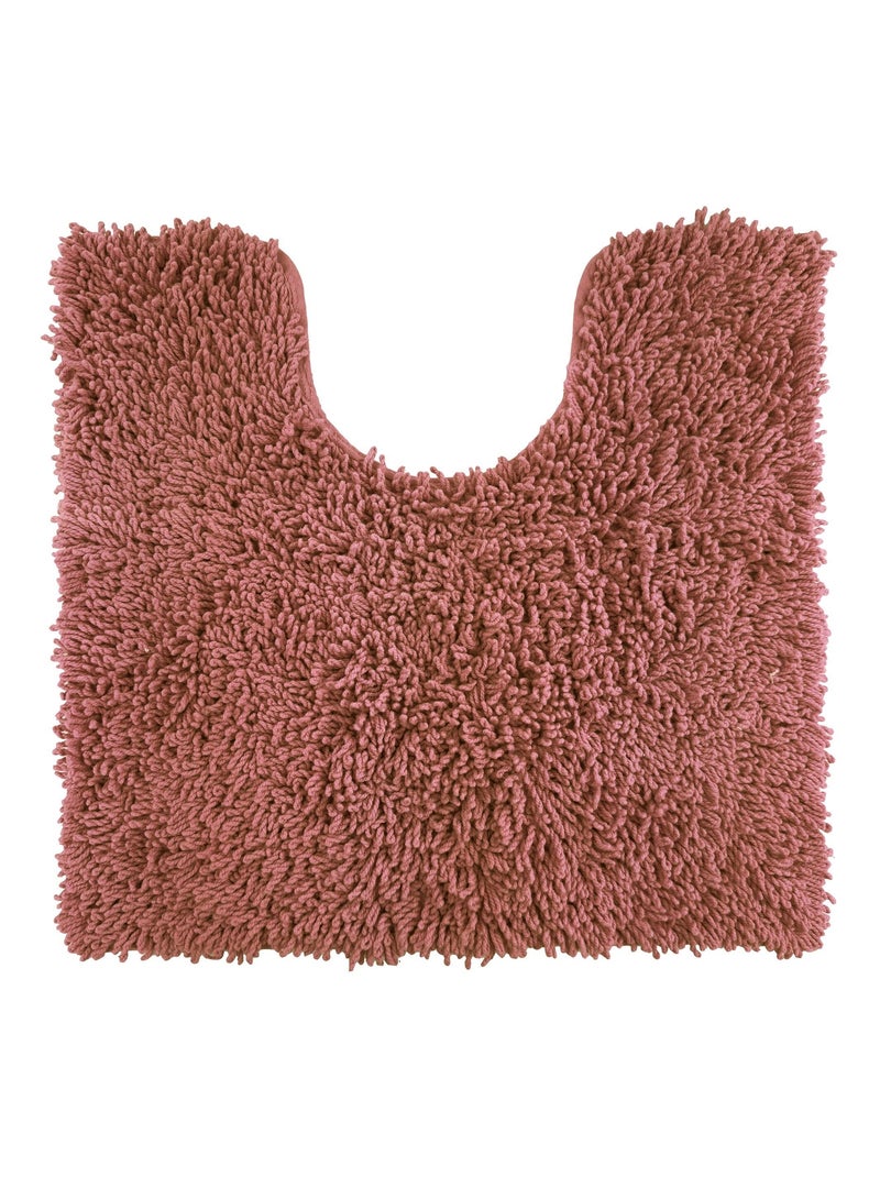 Becquet - Tapis contour wc COTON CONFORT en coton Terracotta - Kiabi
