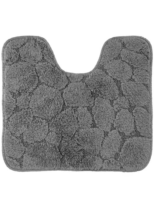 Becquet - Tapis contour wc GALETS en coton - Kiabi