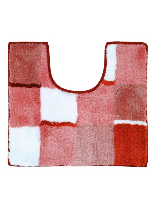 Becquet - Tapis contour wc MOSAIQUE en acrylique - Kiabi