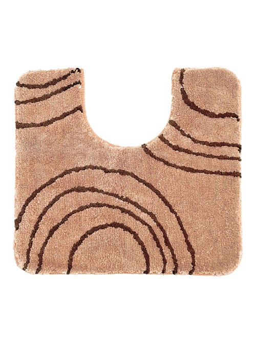 Becquet - Tapis contour wc SPIRALE en polyester - Kiabi