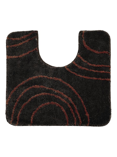Becquet - Tapis contour wc SPIRALE en polyester - Kiabi