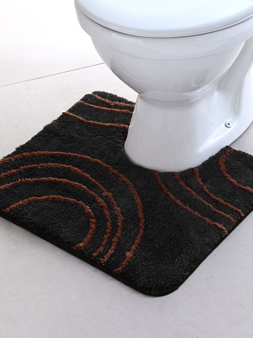 Becquet - Tapis contour wc SPIRALE en polyester - Kiabi