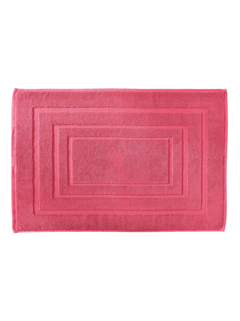 Becquet - Tapis de bain ATLANTIQUE en coton Rose framboise - Kiabi