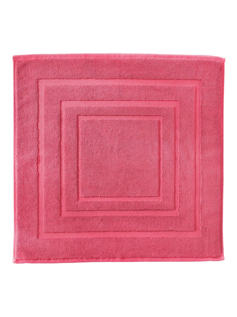 Becquet - Tapis de bain ATLANTIQUE en coton Rose framboise - Kiabi