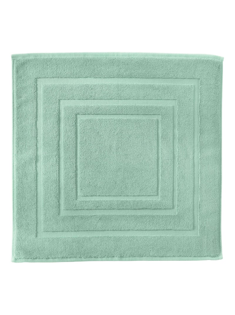 Becquet - Tapis de bain ATLANTIQUE en coton Vert chèvrefeuille - Kiabi