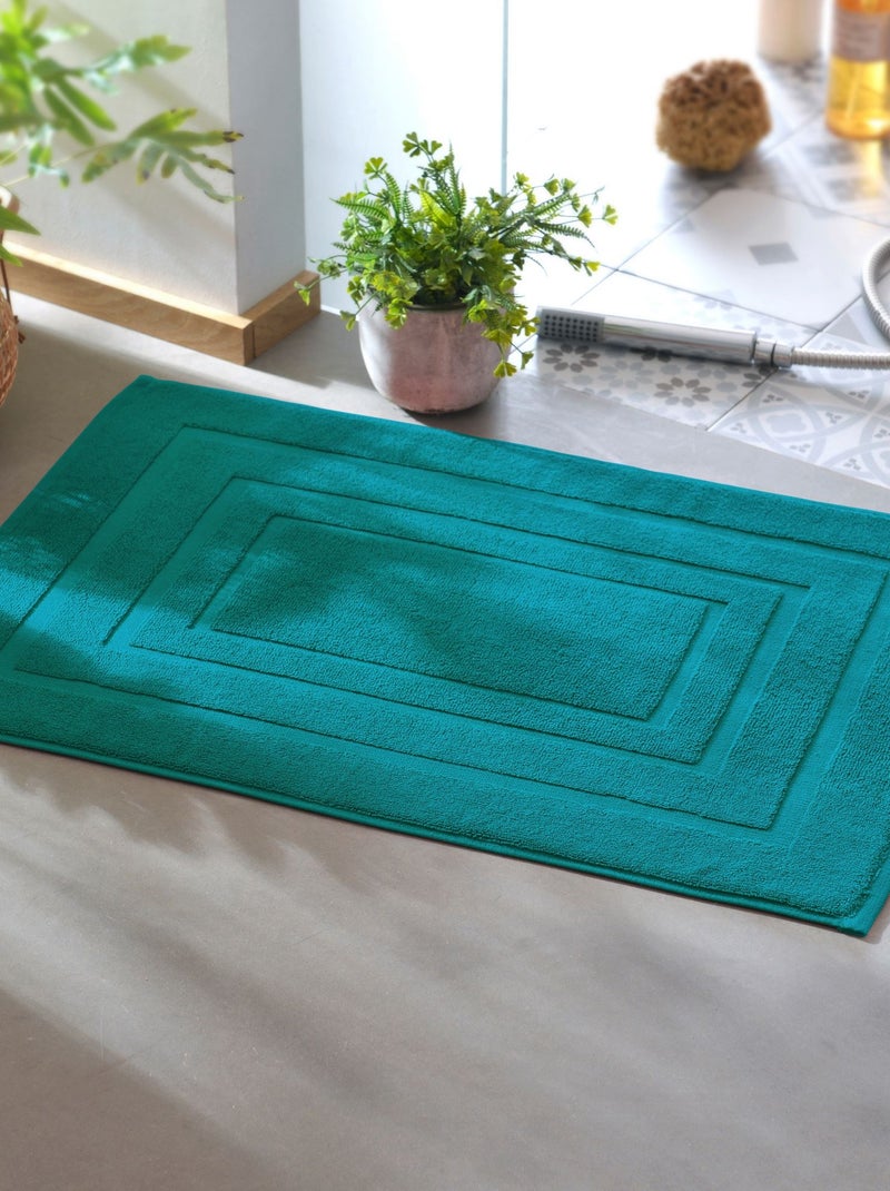 Becquet - Tapis de bain ATLANTIQUE en coton Vert foncé - Kiabi