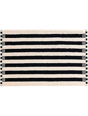 Becquet - tapis de bain bigoudin en coton