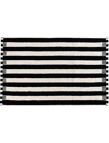 Becquet - tapis de bain bigoudin en coton